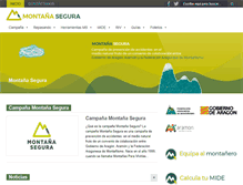 Tablet Screenshot of montanasegura.com